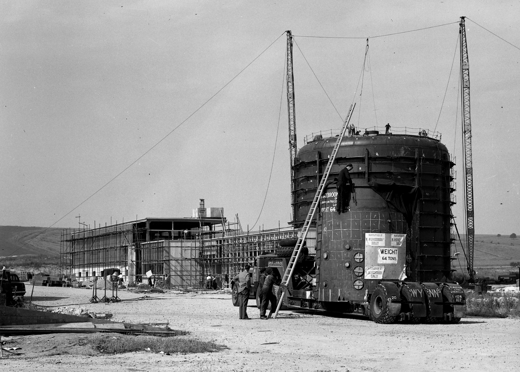 Dido under construction 1955